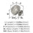 Kane Zinc Satin Nickel Cabinet Knob 4