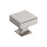 Lintel Zinc Satin Nickel Cabinet Knob 1