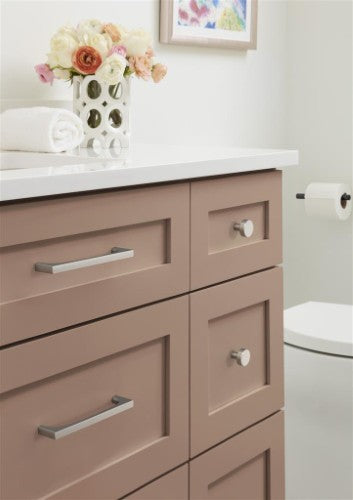 Merced Zinc Satin Nickel Cabinet Knob 8