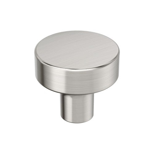 Merced Zinc Satin Nickel Cabinet Knob 1