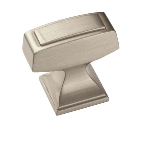Mulholland Zinc Satin Nickel Cabinet Knob 1