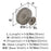 Oberon Zinc Satin Nickel Cabinet Knob 3