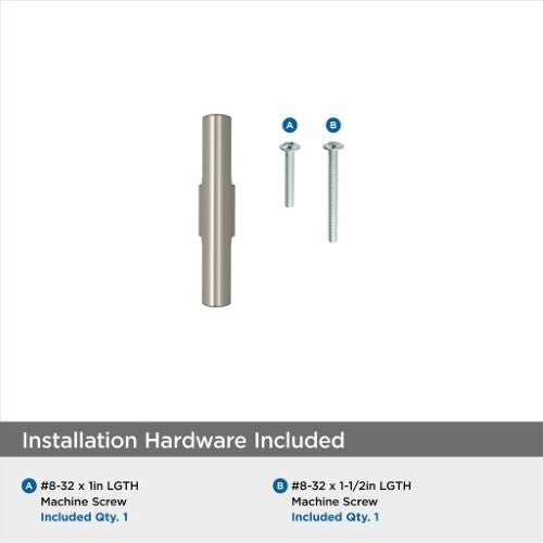 Riva Zinc Satin Nickel Cabinet Knob 5