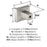 Rockhurst Zinc Satin Nickel Cabinet Knob 4