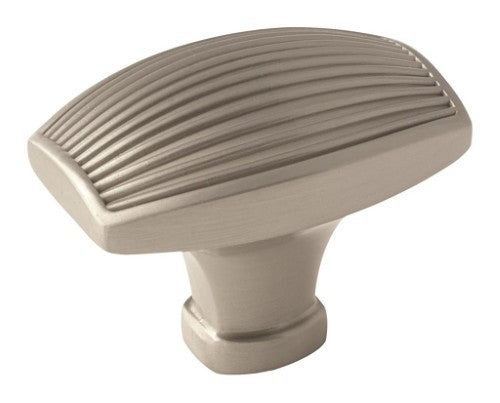 Sea Grass Zinc Satin Nickel Cabinet Knob 2