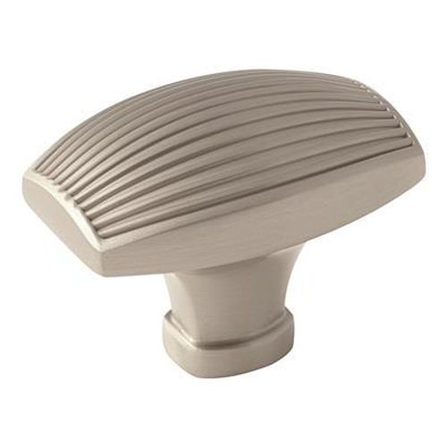 Sea Grass Zinc Satin Nickel Cabinet Knob 1