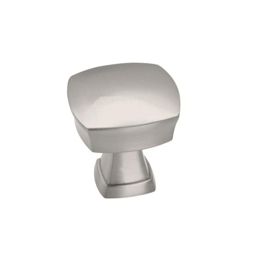 Stature Zinc Satin Nickel Cabinet Knob 1