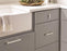 Status Aluminum Satin Nickel Cabinet Knob 3