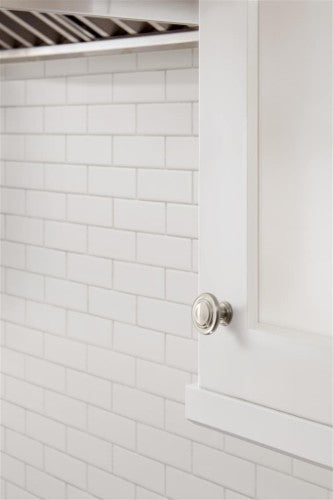 Inspirations Zinc Satin Nickel Cabinet Knob 6