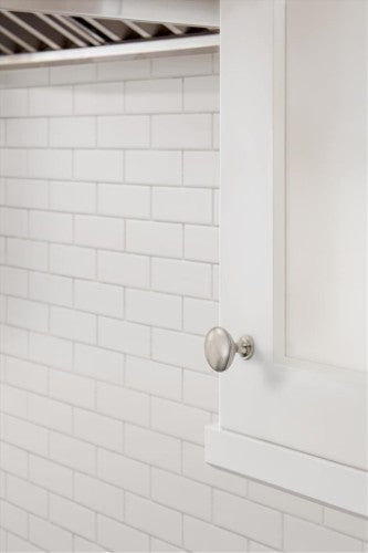 Era Zinc Satin Nickel Cabinet Knob 3