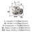 Chalice Zinc Satin Nickel Cabinet Knob 2