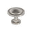 Loop Zinc Satin Nickel Cabinet Knob 1