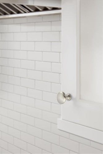Edona Zinc Satin Nickel Cabinet Knob 5