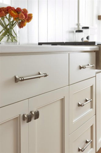 Davenport Zinc Satin Nickel Cabinet Knob 10