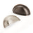 Cup Pulls Zinc Satin Nickel Cabinet Pull 6