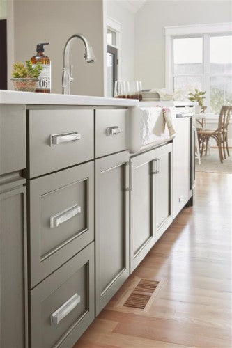 Appoint Zinc Satin Nickel Cabinet Pull 17