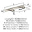 Caliber Zinc Satin Nickel Cabinet Pull 9