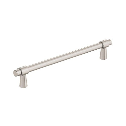 Destine Zinc Satin Nickel Cabinet Pull 7