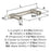 Destine Zinc Satin Nickel Cabinet Pull 9