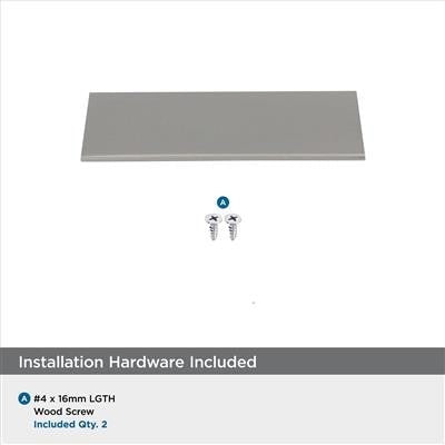 Edge Pulls Aluminum Satin Nickel Cabinet Pull 5