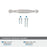 Inspirations Zinc Satin Nickel Cabinet Pull 7