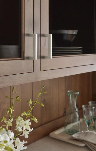 Monument Aluminum Satin Nickel Cabinet Pull 24