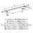 Monument Aluminum Satin Nickel Cabinet Pull 14