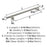 Radius Stainless Steel Satin Nickel Cabinet Pull 13