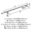 Radius Stainless Steel Satin Nickel Cabinet Pull 14