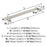Stature Zinc Satin Nickel Cabinet Pull 13