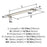 Stature Zinc Satin Nickel Cabinet Pull 14