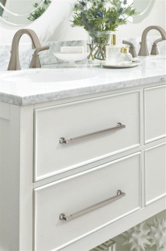 Stature Zinc Satin Nickel Cabinet Pull 24