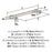 Winsome Zinc Satin Nickel Cabinet Pull 12