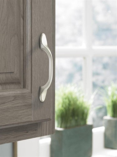 Ravino Zinc Satin Nickel Cabinet Pull 10