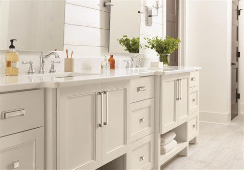 Appoint Zinc Satin Nickel Cabinet Pull 20