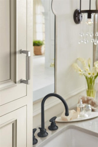 Balata Zinc Satin Nickel Cabinet Pull 26