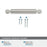 Balata Zinc Satin Nickel Cabinet Pull 20