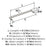 Balata Zinc Satin Nickel Cabinet Pull 15