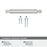 Balon Zinc Satin Nickel Cabinet Pull 21