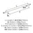 Bar Pulls Carbon Steel Satin Nickel Cabinet Pull 19