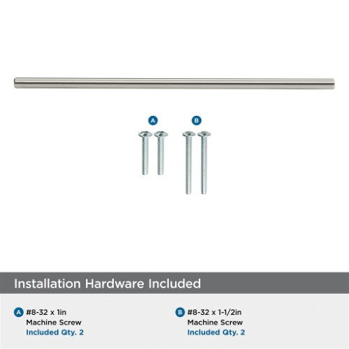 Bar Pulls Carbon Steel Satin Nickel Cabinet Pull 27
