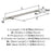 Bar Pulls Carbon Steel Satin Nickel Cabinet Pull 25