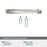 Bellamy Zinc Satin Nickel Cabinet Pull 18