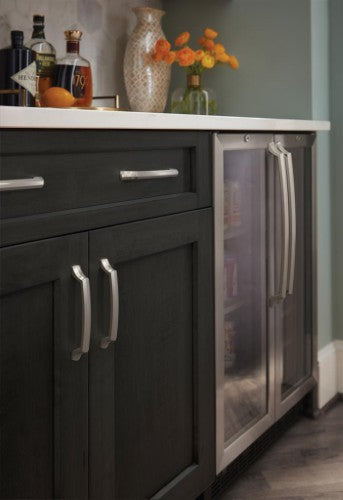 Bellamy Zinc Satin Nickel Cabinet Pull 30