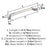 Bellamy Zinc Satin Nickel Cabinet Pull 16