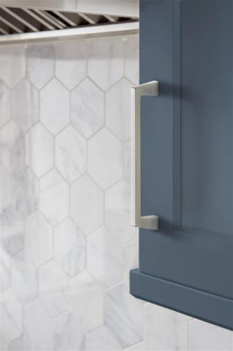 Blackrock Zinc Satin Nickel Cabinet Pull 15