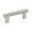 Bronx Zinc & Stainless Steel Satin Nickel Cabinet Pull 3