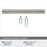 Bronx Zinc & Stainless Steel Satin Nickel Cabinet Pull 16