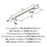Bronx Zinc & Stainless Steel Satin Nickel Cabinet Pull 7