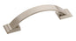 Candler Zinc Satin Nickel Cabinet Pull 7